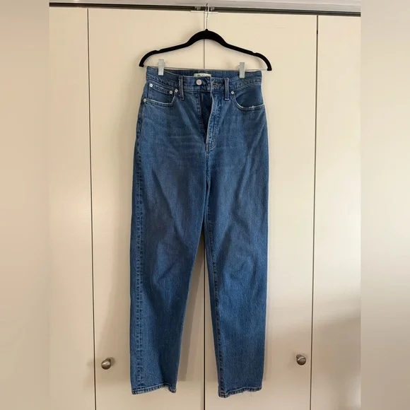 Madewell The Perfect Vintage High Rise Straight Jean - Picture 2 of 7